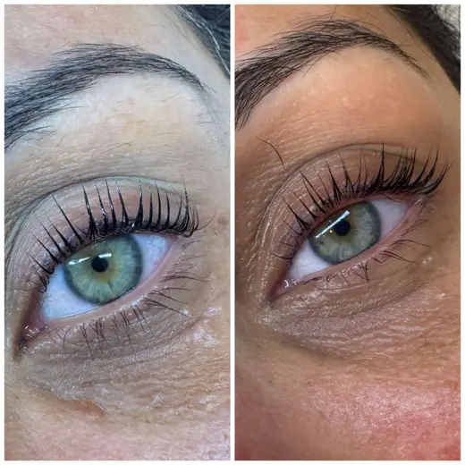 Side-by-Side Lash Makeover at Studio 1308